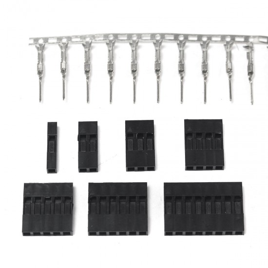 5Pcs 310Pcs 2.54mm Male Female Dupont Wire Jumper With Header Connector Housing Kit