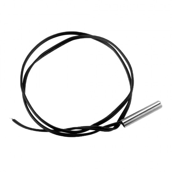 5pcs 10KOhm 1% 3435 0.5M NTC Thermistor Accuracy Temperature Sensor Cable Cylinder Probe High Sensitivity Temperature Sensor Wire