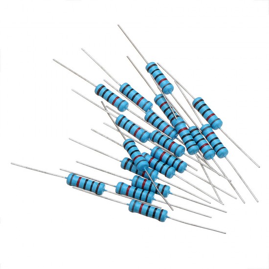 60pcs 2W 820R Metal Film Resistor Resistance 1% 820 ohm Resistor