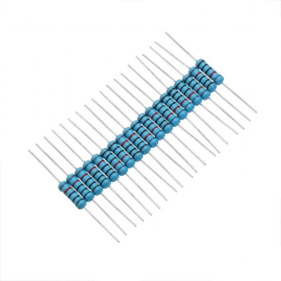 60pcs 2W 820R Metal Film Resistor Resistance 1% 820 ohm Resistor