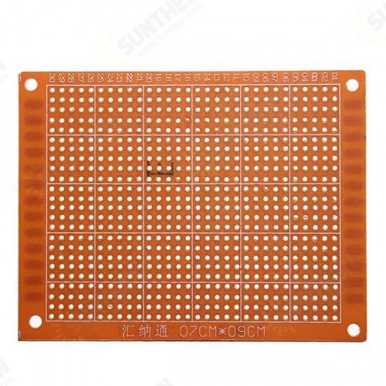 7 x 9cm PCB Prototyping Printed Circuit Board Prototype Breadboard