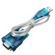 80CM USB To RS-232 DB9 9-pin Serial Cable Adapter Supports Win8