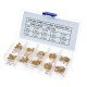 300pcs 10Value 50V 10PF 20PF 30PF 47PF 56PF 68PF 100PF 1NF 10NF 100NF Multilayer Ceramic Capacitor Assortment Kit