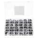 1000pcs 36 Values 0.1uF 50V-1000uF 16V Capacitors 4.7UF 10UF 22UF 33UF 47UF Electrolytic Capacitor Assortment Box Kit