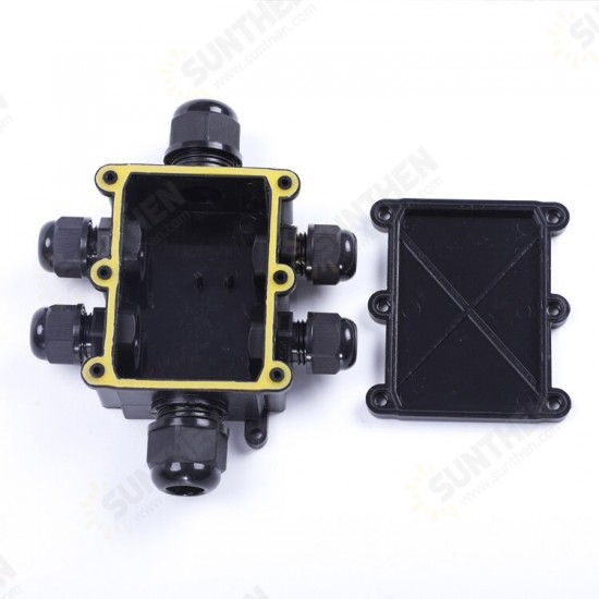 2P/3P/4P Small Plastic PC IP68 Waterproof Electrical Junction Box 713 with Terminal