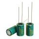 50PCS 400V 6.8uf High Frequency Low Resistance Switching Power Supply Aluminum Electrolytic Capacitor 8mm*12mm with Box 400V 6.8MF