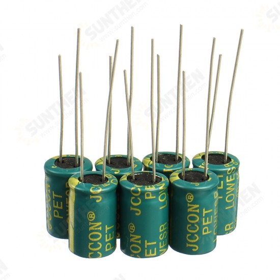 50PCS 400V 6.8uf High Frequency Low Resistance Switching Power Supply Aluminum Electrolytic Capacitor 8mm*12mm with Box 400V 6.8MF