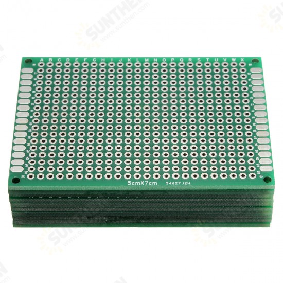 80pcs FR-4 2.54mm Double Side Prototype PCB Printed Circuit Board