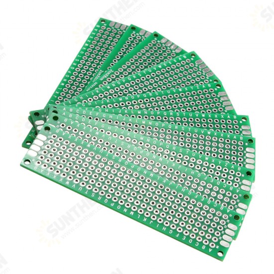 80pcs FR-4 2.54mm Double Side Prototype PCB Printed Circuit Board