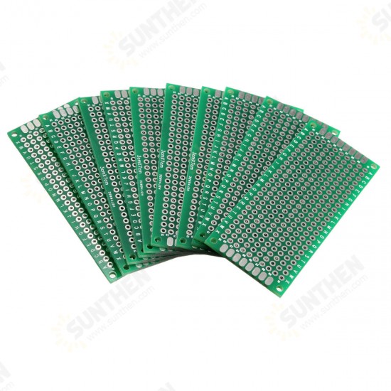 80pcs FR-4 2.54mm Double Side Prototype PCB Printed Circuit Board