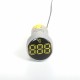 AD101-22TM Circular Crystal Film Digital Display Temperature Meter Signal lamp LED Highlight Aperture 22mm 0-200℃