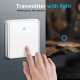 H9 Gold 1Gang Wireless smart Switch 433Mhz 300M White RF Remote Controller