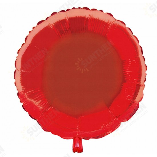 18inch Foil Helium Balloons Round Shape For Parties Celebration