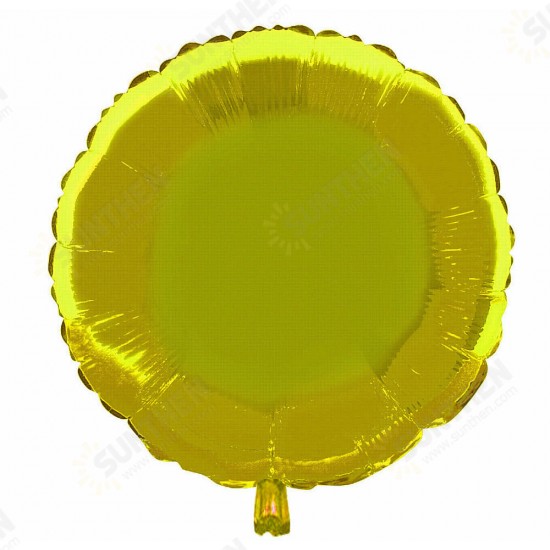 18inch Foil Helium Balloons Round Shape For Parties Celebration