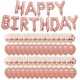 inchHappy Birthdayinch Aluminum Foil Balloon Confetti Birthday Decoration Set For Birthday Party Decoration Combination