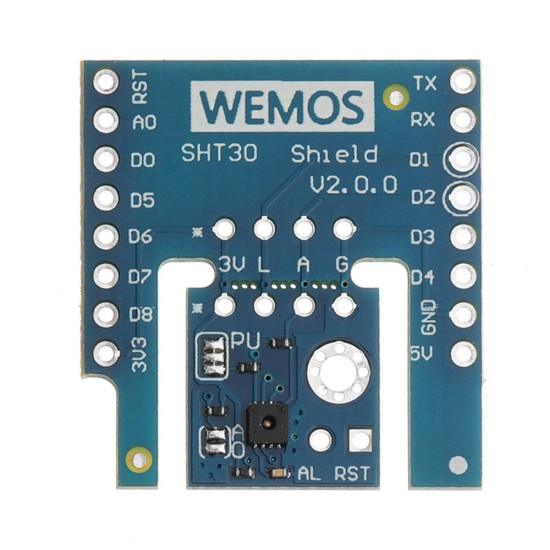 5pcs SHT30 Shield V2.0.0 SHT30 I2C Digital Temperature And Humidity Sensor Module For D1 Mini