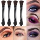 12pcs Disposable Double Ended Eye Shadow Applicators Sponge Brush Makeup Tools