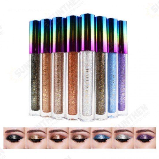 8 Colors Colorful Shimmer Glitter Liquid Eye Shadow Eye Makeup Long-Lasting