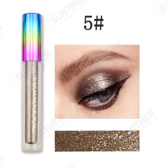 8 Colors Colorful Shimmer Glitter Liquid Eye Shadow Eye Makeup Long-Lasting