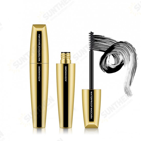 Curling Black Mascara Waterproof Mascara Slender Lengthening Thicken Eye Makeup 10g