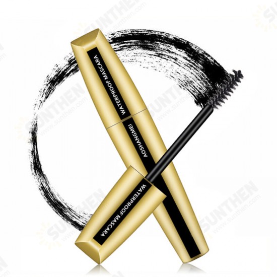 Curling Black Mascara Waterproof Mascara Slender Lengthening Thicken Eye Makeup 10g