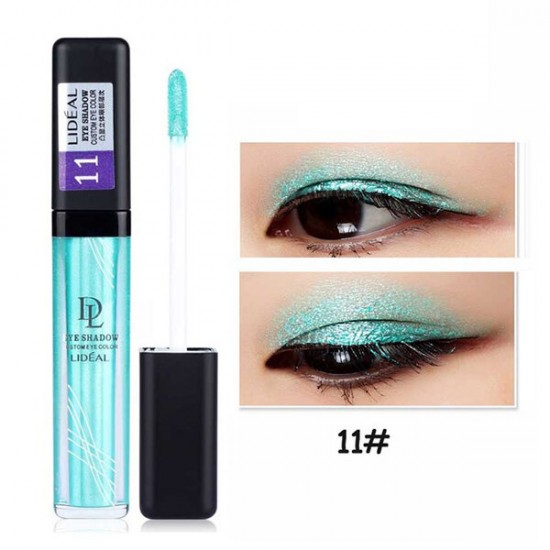 Liquid Eyeshadow Makeup Glitter Eyes Waterproof Pigments White Gold Color Shimmer Eye Shadow