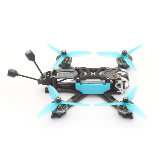 F4 4 Inch HD Version 4S/6S FPV Racing Drone Camera AIR UNIT FPV System MAMBA AIO F411 FC 35A ESC TOKA 2203.5 Motor