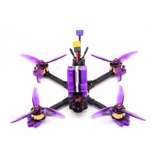 LAL 5style 220mm 6S Freestyle 5 Inch FPV Racing Drone PNP/BNF F4 Bluetooth FC Caddx Ratel 2307 1850KV Motor 50A Blheli_32 ESC