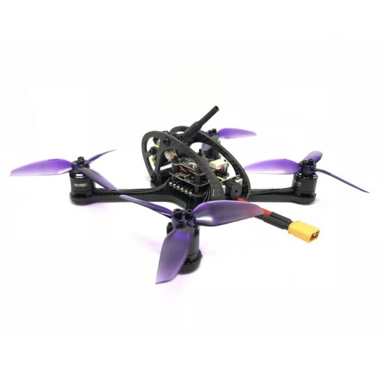 FSD Leader 3 130mm FPV Racing RC Drone F4 OSD 28A BLHeli_S Dshot600 48CH 600mW Caddx Micro F2 PNP