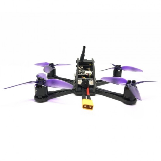 FSD Leader 3 130mm FPV Racing RC Drone F4 OSD 28A BLHeli_S Dshot600 48CH 600mW Caddx Micro F2 PNP