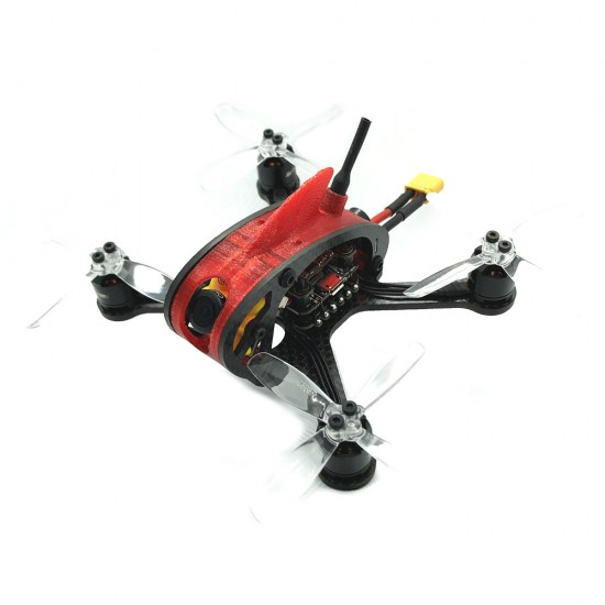 Leader 2.5SE 120mm FPV Racing Drone PNP F3 OSD 28A BLHELI_S 2-4S 600mW Caddx Micro F2