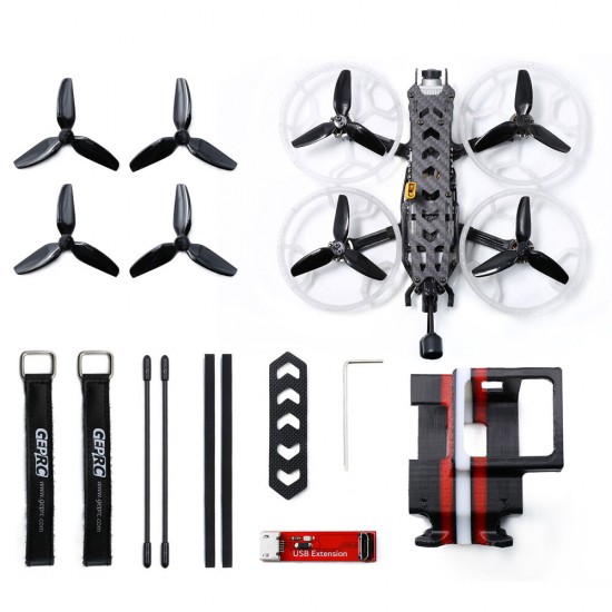 HD3 3 Inch 3-4S CineWhoop FPV Racing Drone BNF FPV Air Unit F7 FC 35A ESC 1404 3850KV Motor