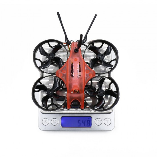 LED 79mm F4 OSD 12A ESC 2S Whoop FPV Racing Drone RTF w/ GR8 Radio Transmitter RG1 FPV Goggle