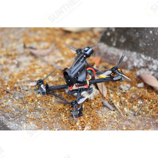 120X Pro 120mm 4S Zeus25 AIO 3 Inch Ultralight Toothpick FPV Racing Drone PNP BNF w/ 1404 4800KV Motor 25-350mW Caddx ANT 1000TVL Camera