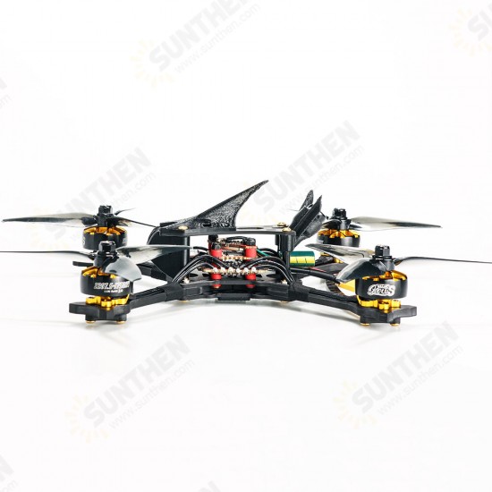 Wind5 Lite 5Inch 6S 208mm RC FPV Racing Drone Zeus F722 MINI Flight Controller 45A BLHeli_32 3-6S 4 In 1 ESC 2207.5 Blue Motor w/5 Version Camera