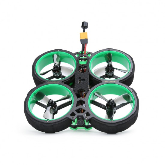 Green H V3 3Inch 6S 145mm CineWhoop PNP/ BNF FPV Racing RC Drone XING-C 1507 2800KV Motor