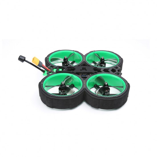 Green H V3 3Inch 6S 145mm CineWhoop PNP/ BNF FPV Racing RC Drone XING-C 1507 2800KV Motor