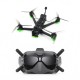 F5 F5D DeadCat HD 4S / 6S 5 Inch FPV Racing Drone Camera Vista HD System + FPV Goggles V2 Combo