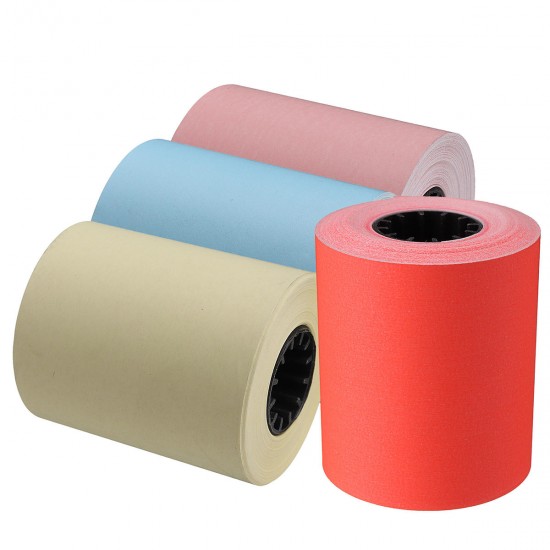 57x50mm Thermal Printing Printer Paper For MEMOBIRD PPrinter Red/Pink/Yellow/Blue