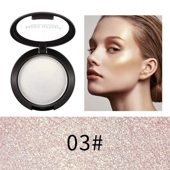 Highlighter Face Makeup Monochrome Diamond Baking Loose Powder polarized high-gloss powder long-lasting brightening repairing