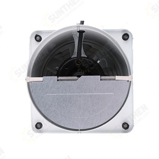 110/220V 60W 2800r/min 8inch Exhaust Fan Wall Mounted Blower Bathroom Kitchen Air Vent Ventilation Extractor