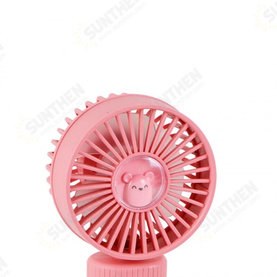 500mAh Mini USB Fan 3 Gears Portable Handheld Fan Summer Cooling Fan For Outdoor Camping Travel