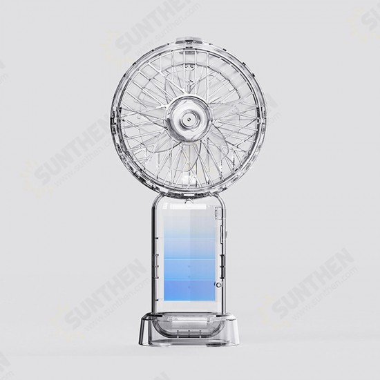 HF001 Ultrasonic Spray Handheld Fan Three Speeds Two Spray Modes Desktop Fan 2000mAh Long Battery Life from