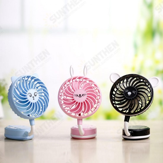 Mini USB Handheld Standy Fan Summer Cooling Protable Travel Outdoor Fan