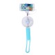 Portable Rechargeable Multifunctional Handheld Stretchable Selfie Stick Power Bank 3 Grades Adjustment Fan