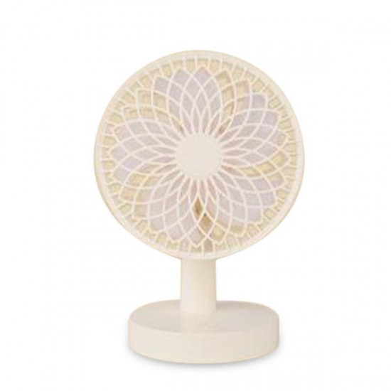 YS2911 Table Fan Mini Portable USB Charging Fan Low Noise Durable Life Natural Wind Lightweight Fan