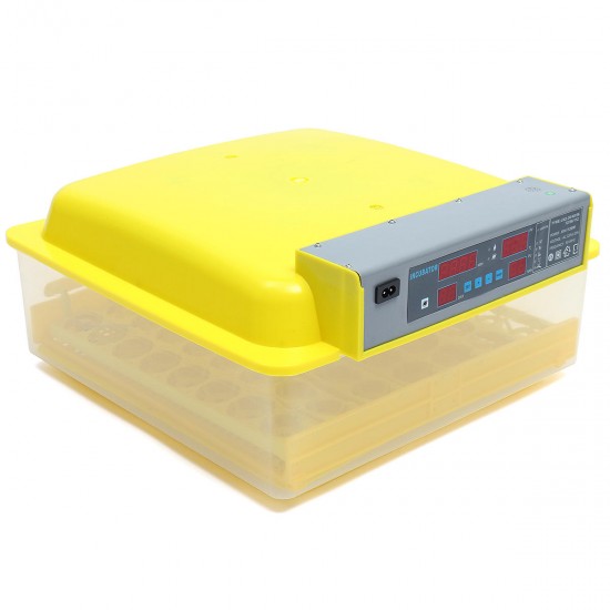 56 Automatic Egg Incubator Digital Hatching Poultry Chicken Temperature Control US/EU/UK Plug