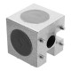 AC30 30*30mm Aluminum Angle Connector Junction Corner Bracket 3030 Series Aluminum Profile