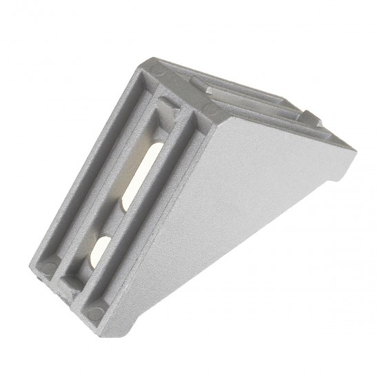 AJ40 40*80mm Aluminum Angle Corner Joint Connector 90 degrees 4080 Series Aluminum Profile