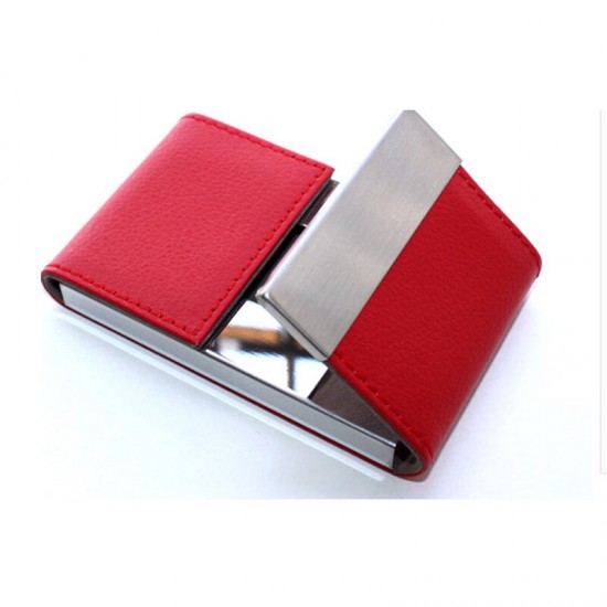 Business card holder men's fashion card case ladies large-capacity business card package File Folder